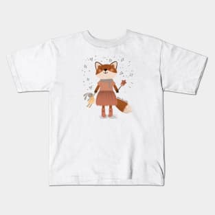 Lady fox Kids T-Shirt